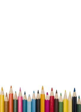 Colour pencils clipart