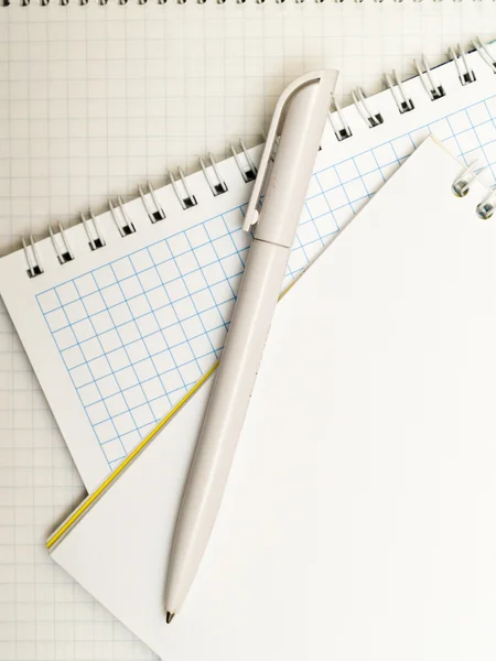 Pen en notebooks — Stockfoto
