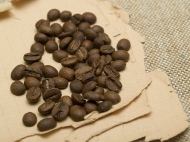 Coffee beans clipart