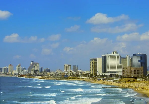 Praia de Tel Aviv — Fotografia de Stock