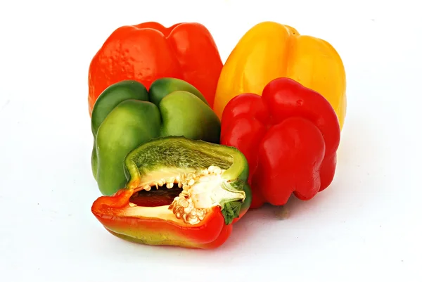 Pimentos doces coloridos — Fotografia de Stock