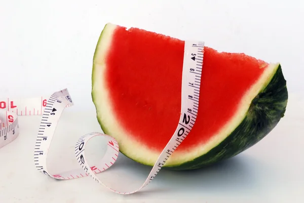 Een stuk van watermeloen — Stockfoto