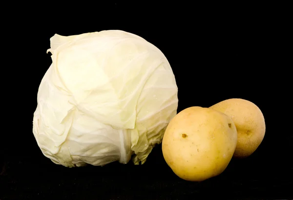 Капуста и картофель — стоковое фото