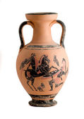 váza, egy görög történelmi jelenet