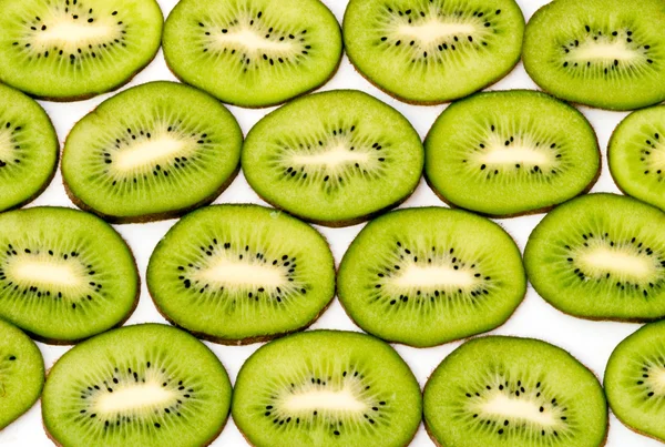 Fatias de kiwi frutas i — Fotografia de Stock