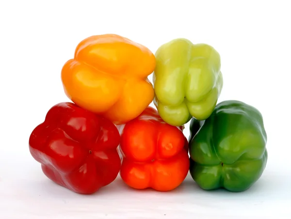 Pimentos doces coloridos — Fotografia de Stock