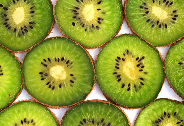 Kiwi fruit plakjes — Stockfoto