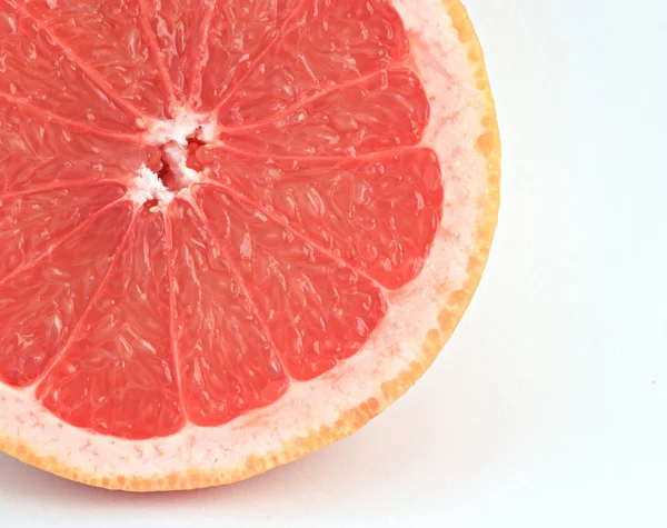 Close up van grapefruit sectie — Stockfoto