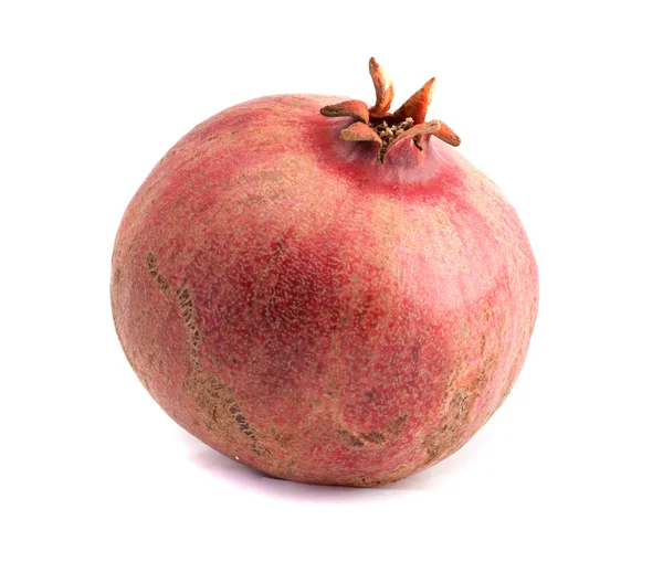 Zralá granátová jablka na bílém pozadí — Stock fotografie