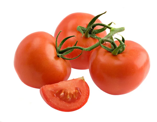 Închiderea tomatelor — Fotografie, imagine de stoc
