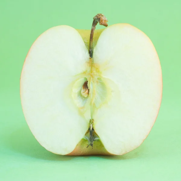 Section of apple — Stock Photo, Image