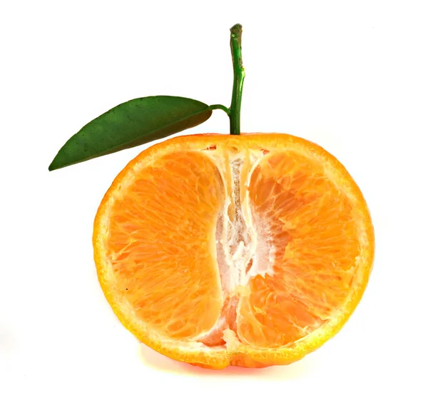 Close up van tangerine — Stockfoto