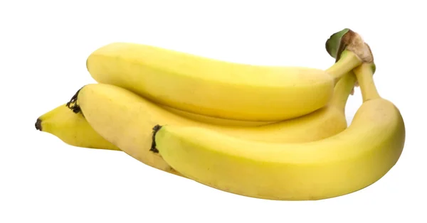 Bananas isoladas sobre fundo branco — Fotografia de Stock