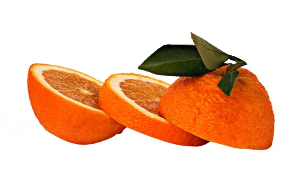 Krajíc pomeranče — Stock fotografie