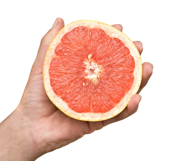 Сечение грейпфрута — стоковое фото