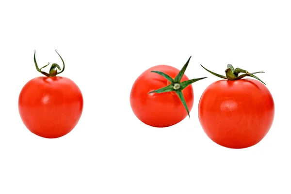Zbliżenie pomidorów wiśniowych — Zdjęcie stockowe