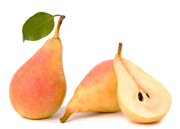 Pear and its section — Stock Photo, Image