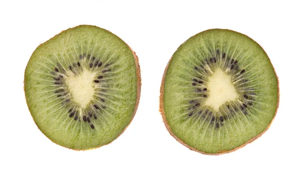 Secties van kiwi fruit — Stockfoto