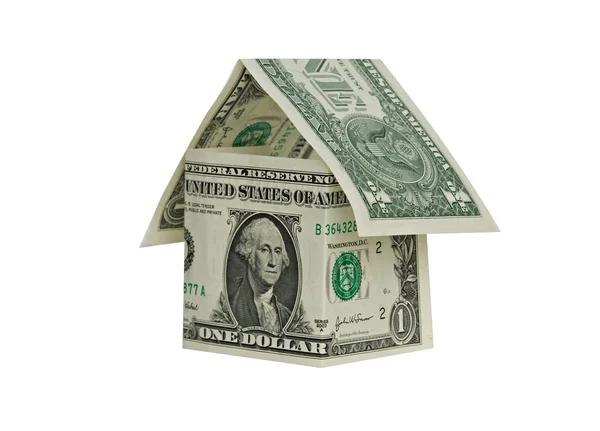 Dinheiro em casa — Fotografia de Stock