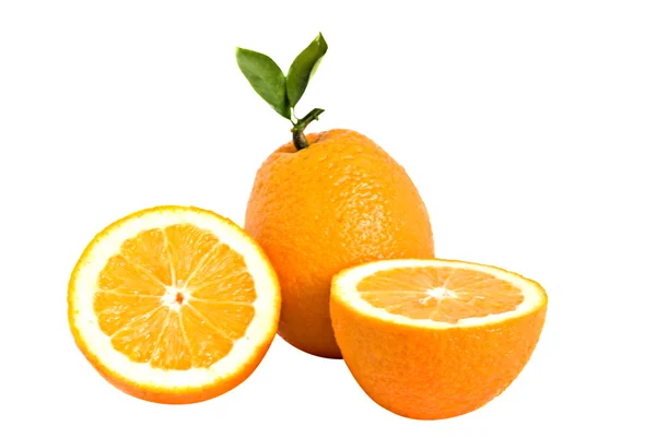 橙色和它的部分 — 图库照片