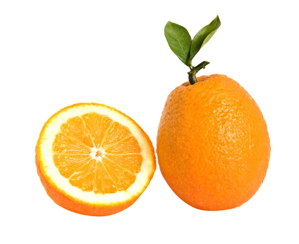Naranja y su sección —  Fotos de Stock