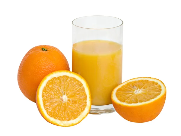 Garrafa de suco de laranja — Fotografia de Stock