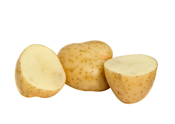 Kartoffel und ihre Abschnitte — Stockfoto