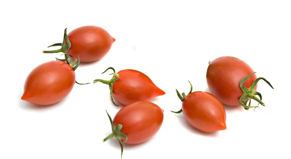 Primer plano de seis tomates —  Fotos de Stock