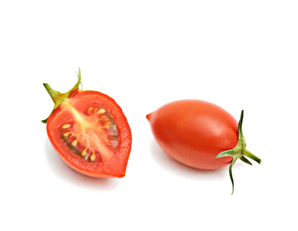 Tomato and tomato section — Stock Photo, Image
