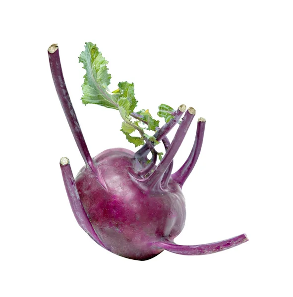 Purple kohlrabi — Stock Photo, Image