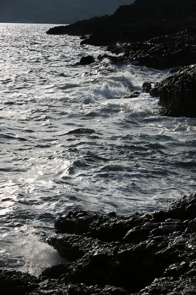 Midnight sea — Stock Photo, Image
