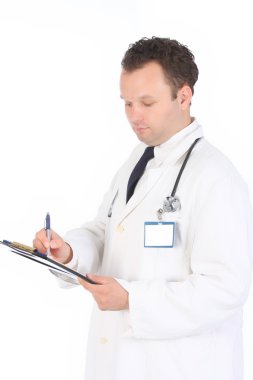 Doctor write clipart