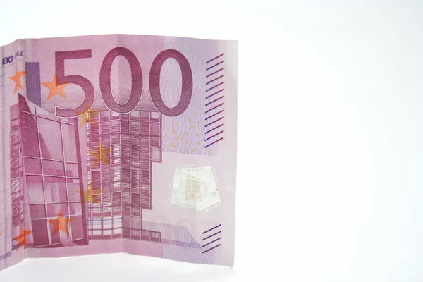 П'ять сотень євро — стокове фото