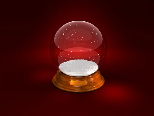 Bola de vidro Natal — Fotografia de Stock