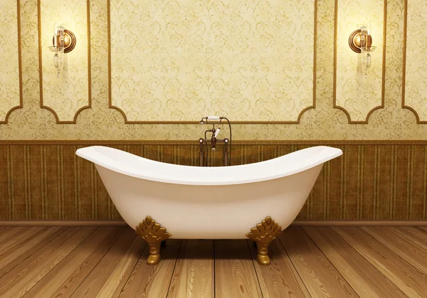 Hermoso baño retro — Foto de Stock