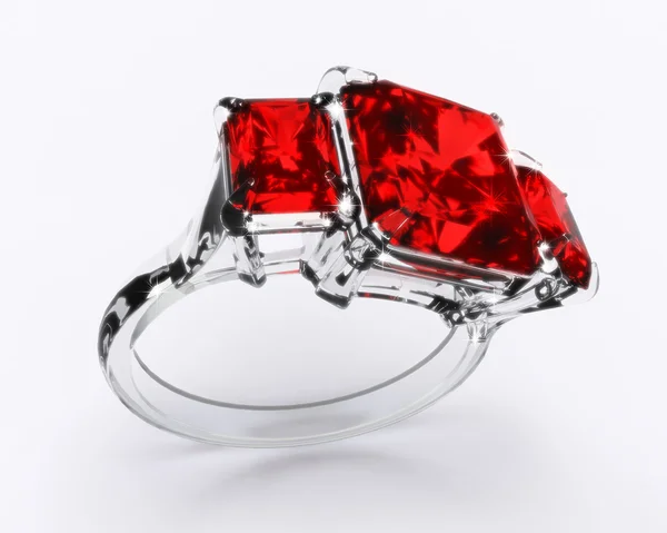 Kristall ring — Stockfoto