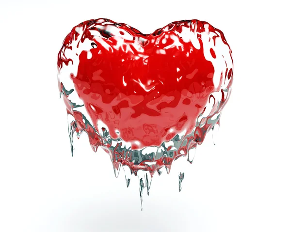 Heart Ice — Stock Photo, Image