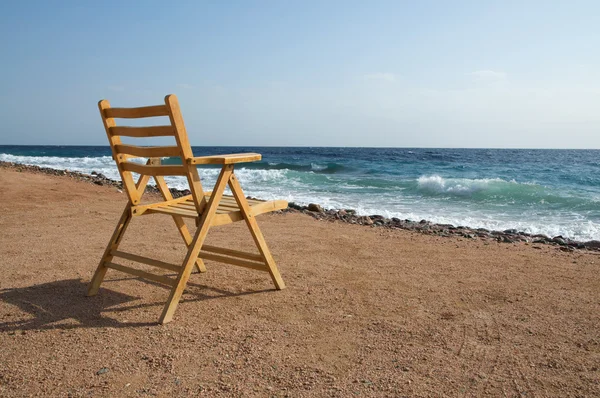 孤独的椅子 免版税图库图片