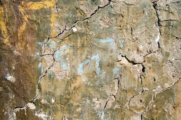 Tynki cementowe crack — Zdjęcie stockowe