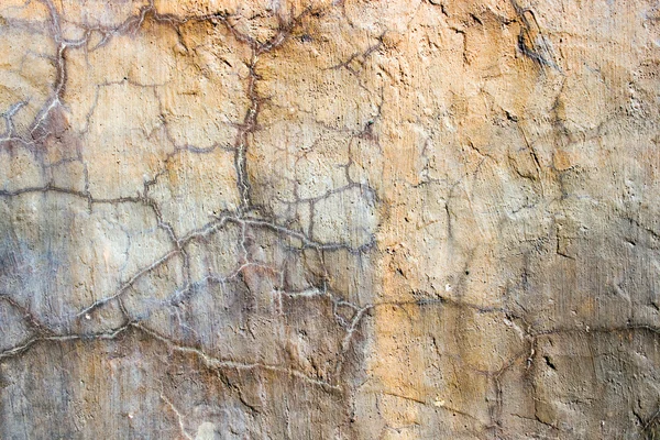 石膏水泥裂缝 — 图库照片