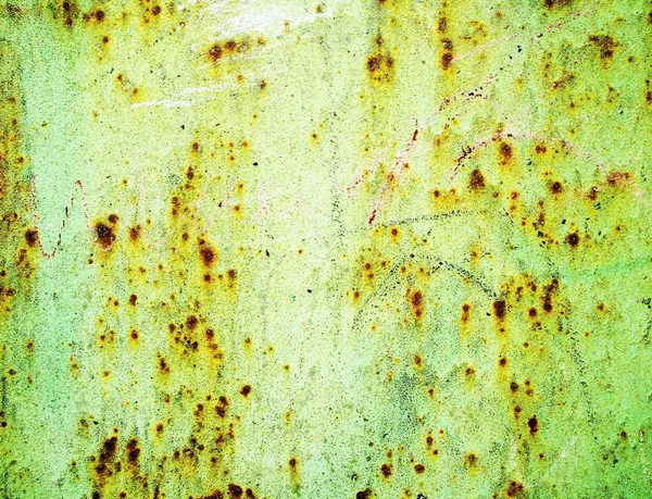 Surface métallique verte — Photo
