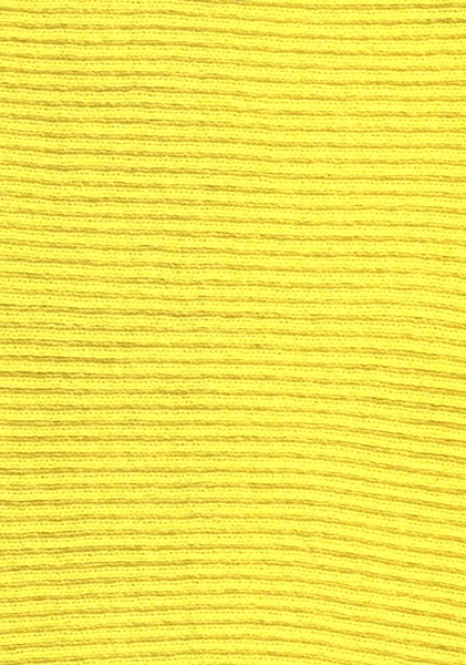 Textura tecida amarela — Fotografia de Stock