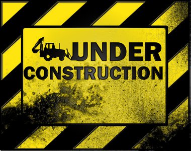 Under construction clipart