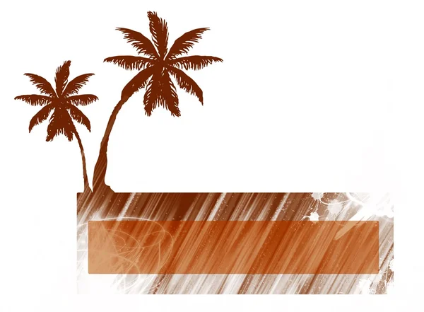 热带小岛 免版税图库照片