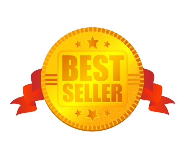 Médaille du best-seller — Image vectorielle