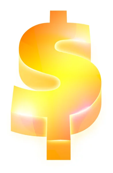 Dólar símbolo — Foto de Stock