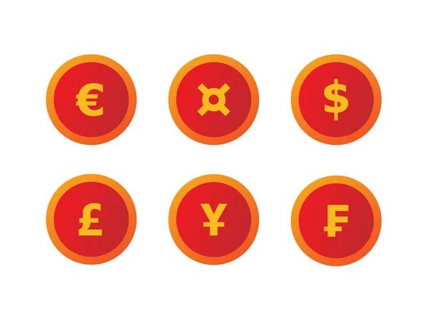 Currency signs — Wektor stockowy