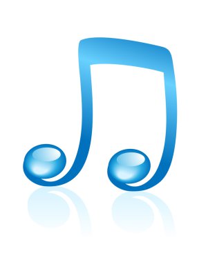 Music note clipart