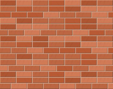 Vector brick wall clipart