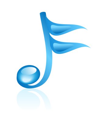 Music note clipart